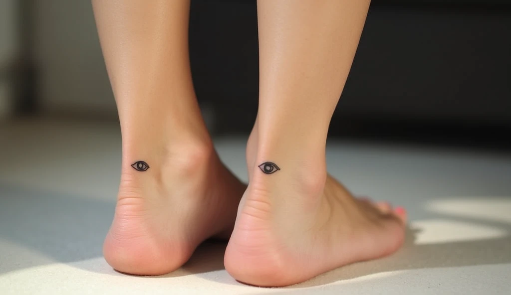 small Both Ankles  tattoo