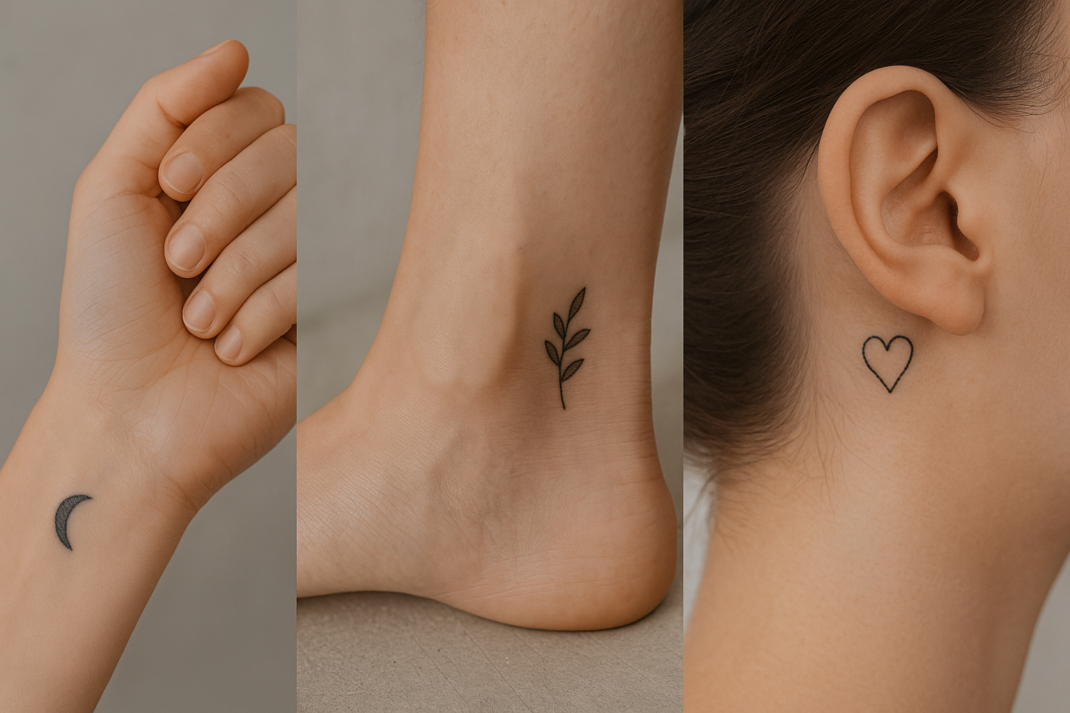 samll Wirst,ankle and neck  tattoo ideas