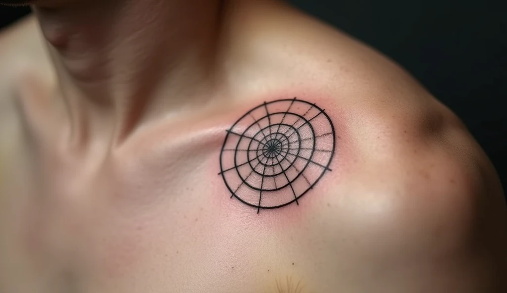 Spiral tattoo inspired by Fibonacci sequence, symbolizing balance and growth, a beautiful small meaningful tattoo.