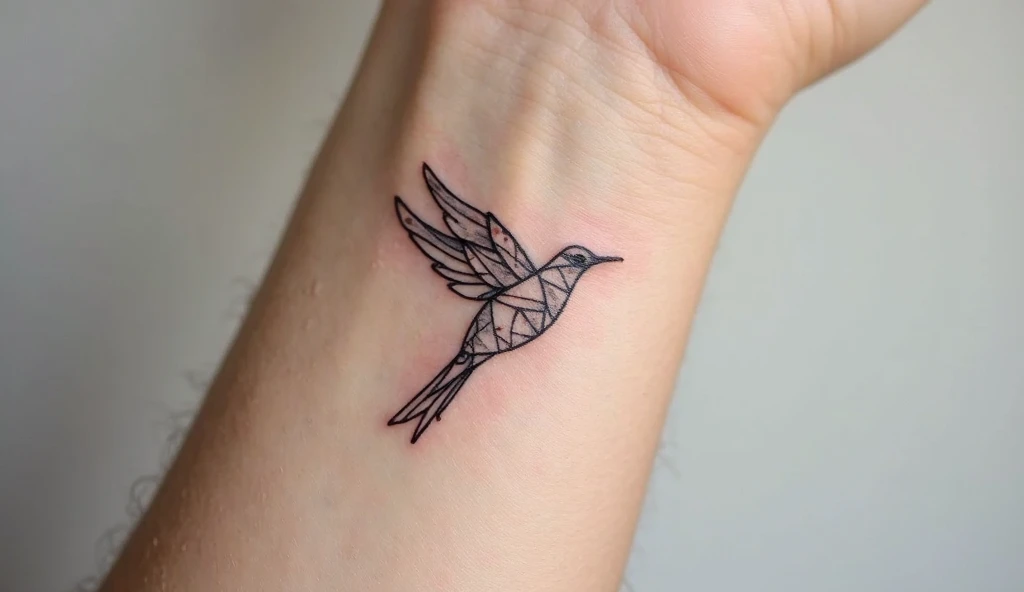 Simple Bird Tattoo
