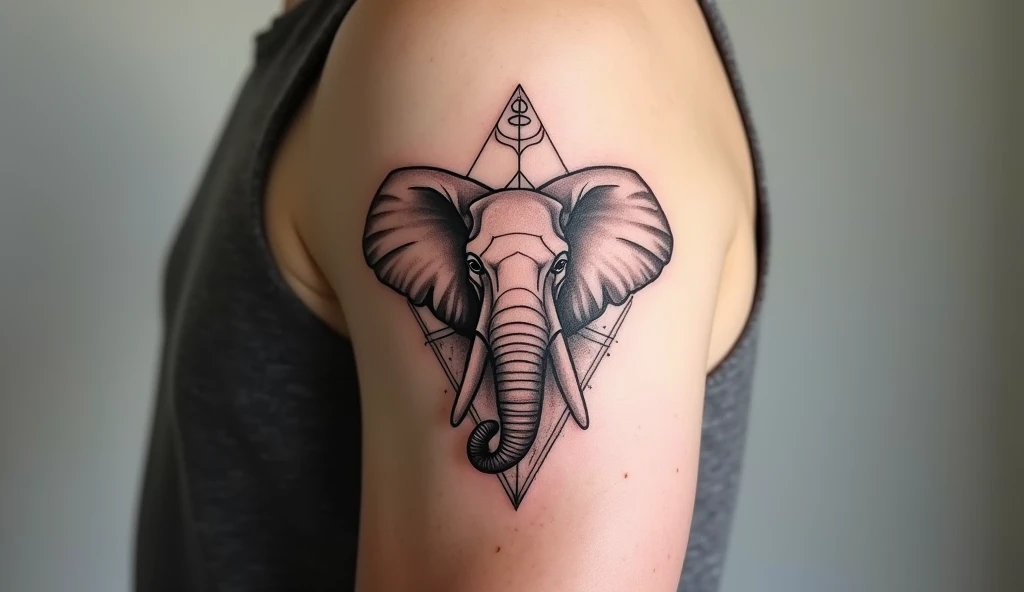 Elephant – A Sacred Geometry Tattoo