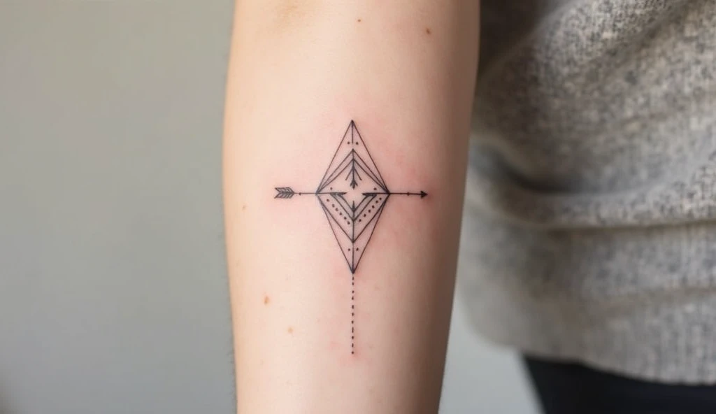 Geometrical Arrow Layout Style