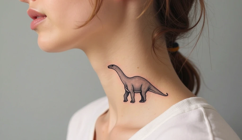 Single Line Brontosaurus