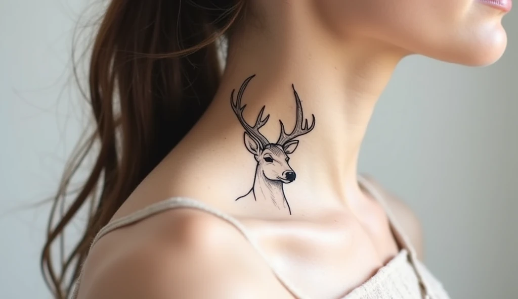 Single Line Deer