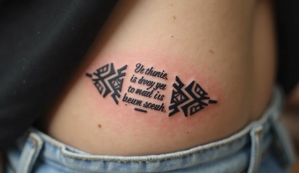hristina Aguilera – Sacred Scroll Tattoo