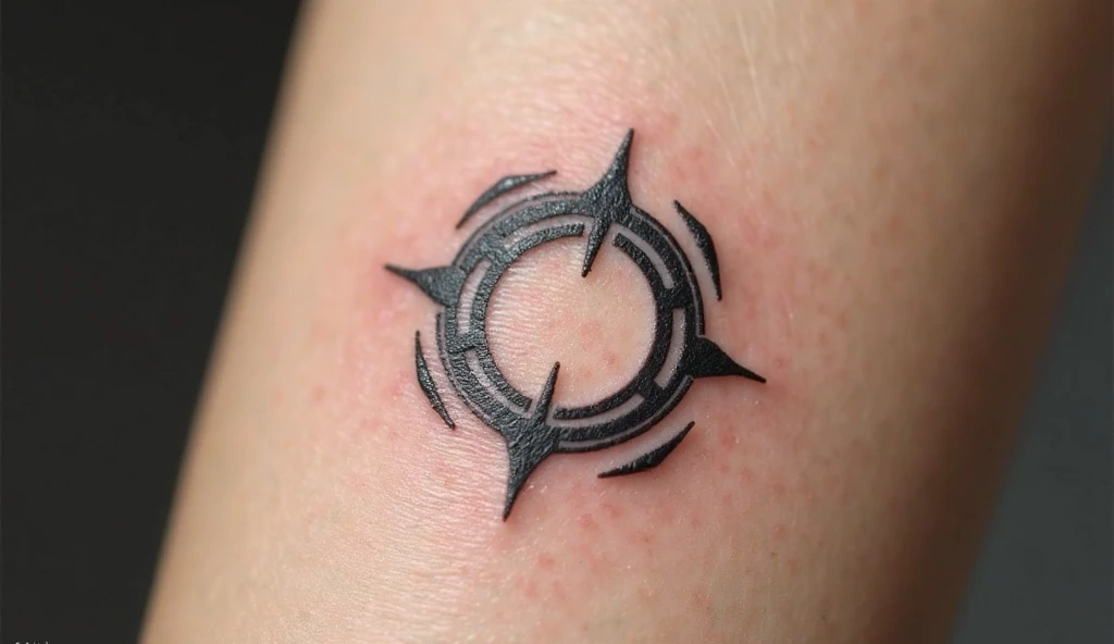 Tribal Circle Tattoo