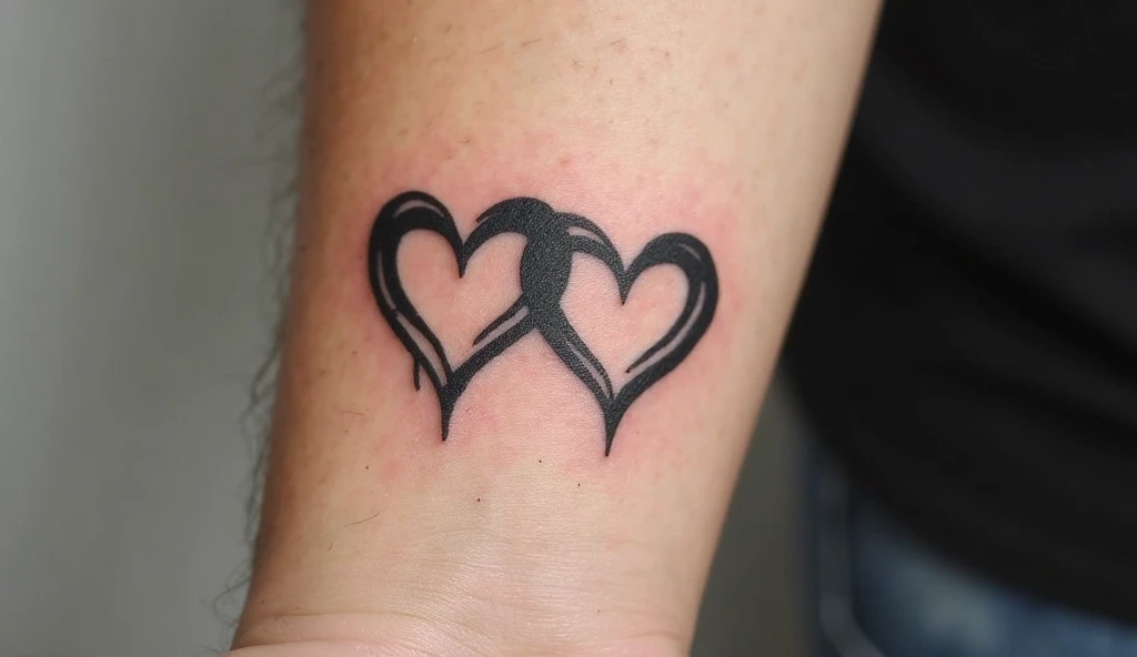 Tribal Hearts (2 Tattoos)