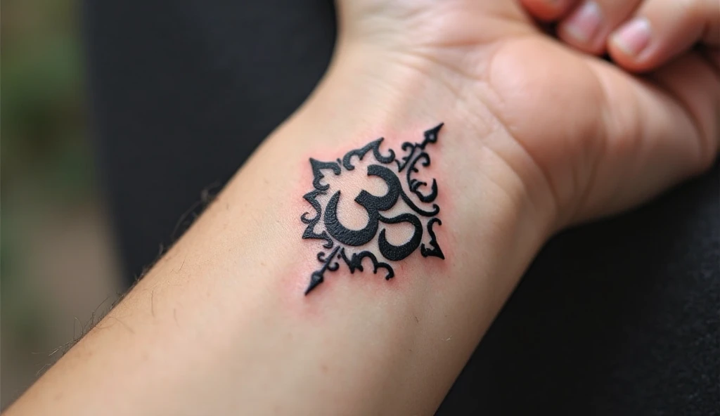 Alyssa Milano – Aum Tattoo