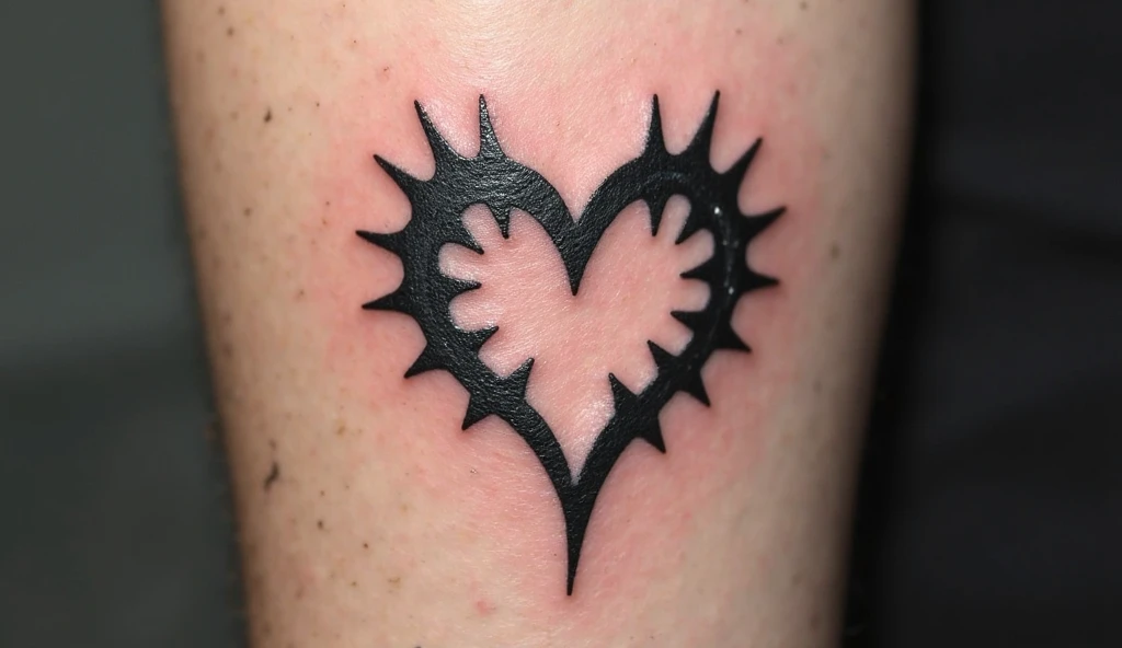 Tribal Heart Tattoo