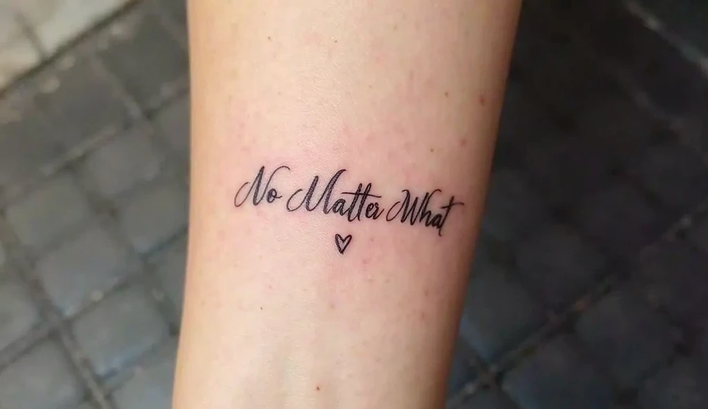 NO MATTER WHAT