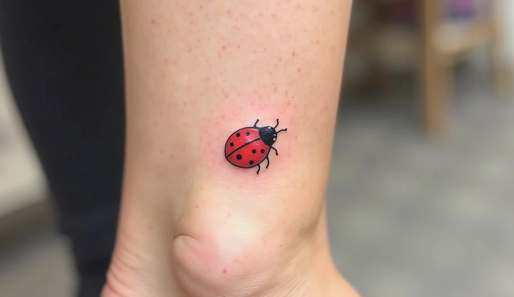 LADYBUG CUTE TATTOO