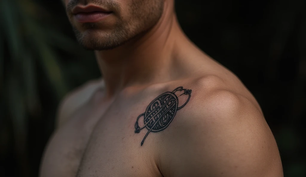 small Celtic Knot tattoo for men 