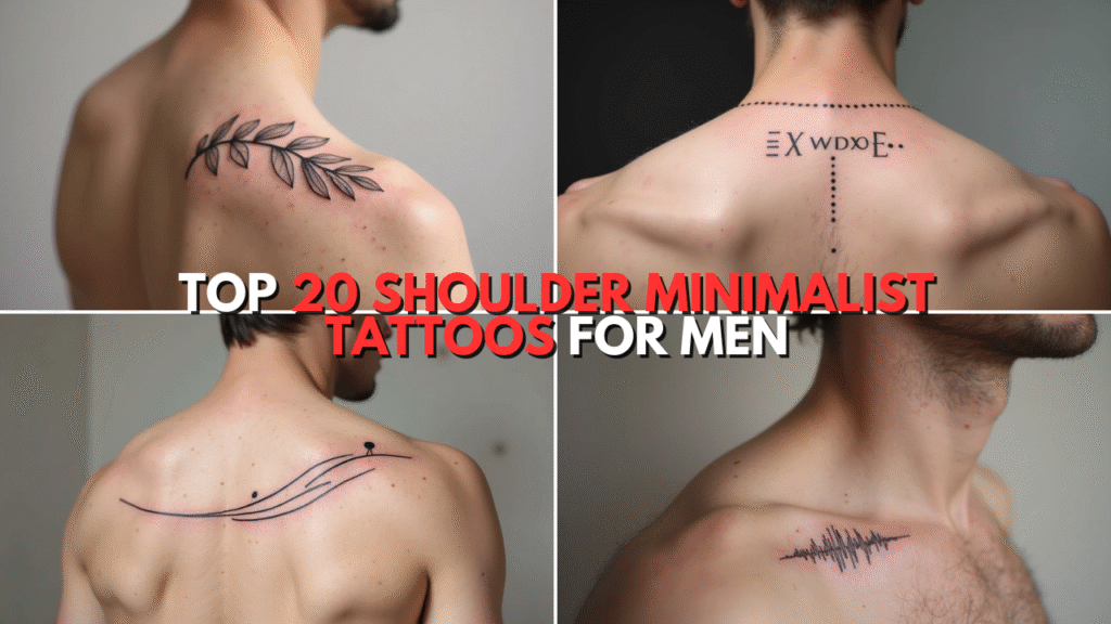 Shoulder Minimalist Tattoos