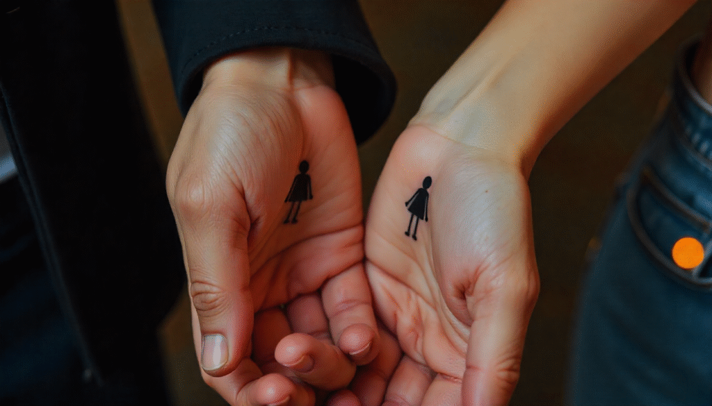 Kaws Mini Figures on Wrists