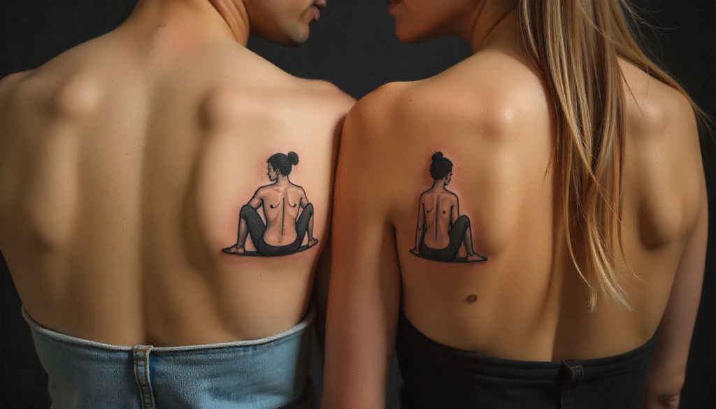Kaws Sitting Back-to-Back