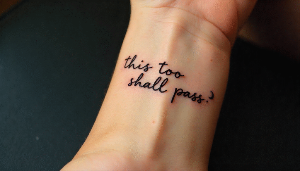THIS TOO SHALL PASS