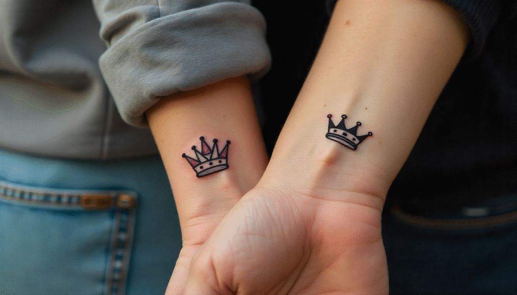 Tiny Crown & Faith Icon