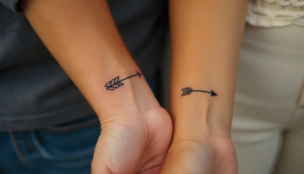 Arrow & Faith Symbol