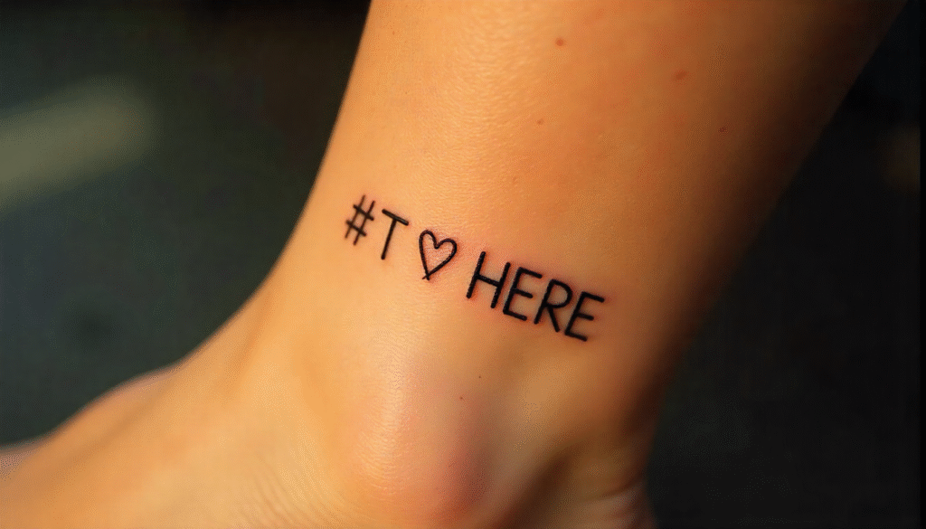 { T } HERE