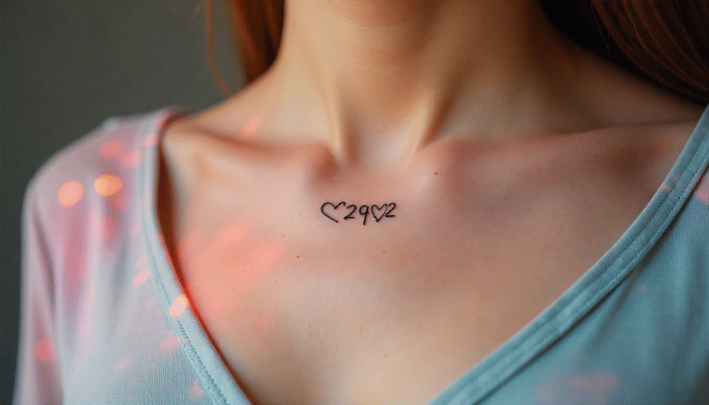 HEARTS WITH BIRTH YEAR