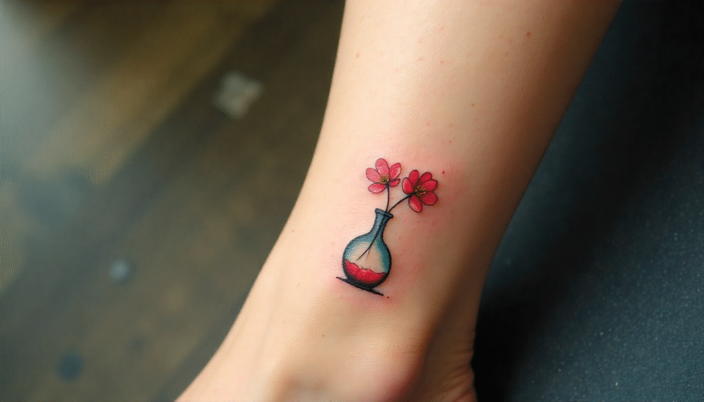 VASE WITH FLOWERS