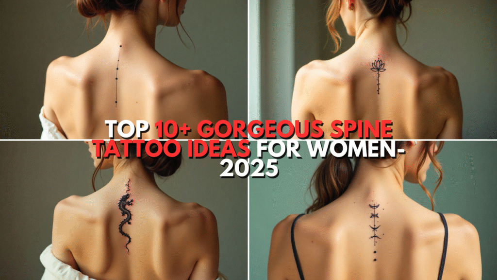 Spine Tattoo ideas for Women