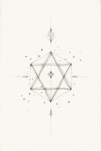 minimalist Orion constellation tattoo symbolizing strength and courage, elegant small black ink design