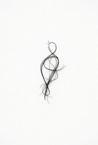 minimalist music notes tattoo with connected notes symbolizing rhythm and harmony