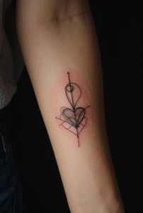 “Minimalist music note tattoo for women – meaningful little tattoo idea showing love for music and life.”